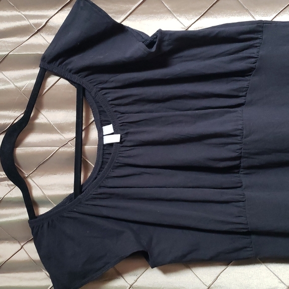 🦋4 for $20, or as marked. EUC-ASOS Empire Waist Ruffle Bottom Cotton Dress - Picture 5 of 6